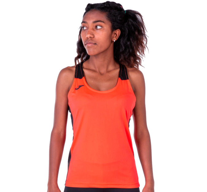 Camiseta de mujer running de tirantes Joma RECORD II personalizada