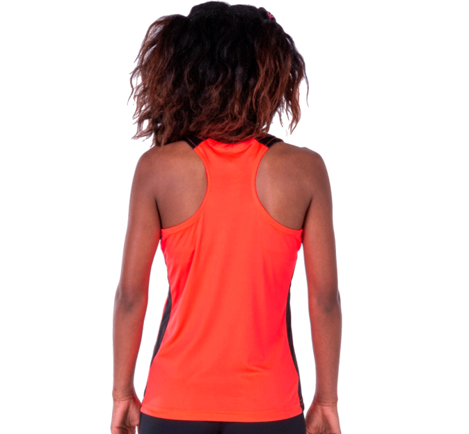 Camiseta de mujer running de tirantes Joma RECORD II personalizada