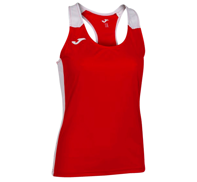 Camiseta de mujer running de tirantes Joma RECORD II personalizada