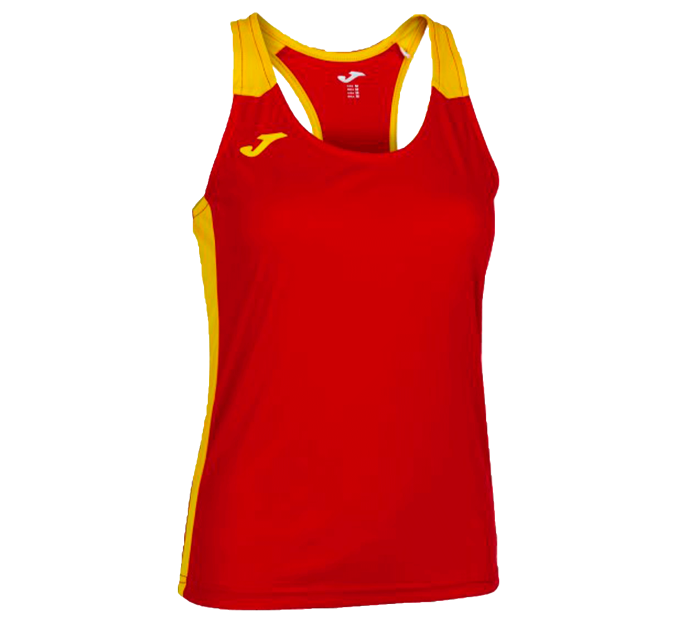 Camiseta de mujer running de tirantes Joma RECORD II personalizada