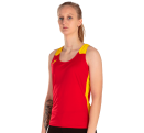 Camiseta de mujer running de tirantes Joma RECORD II personalizada