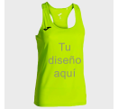 Camiseta de tirantes running de mujer Joma SIENA personalizada
