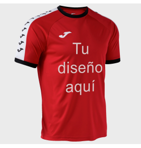 Camiseta bicolor Joma HEROIC personalizada