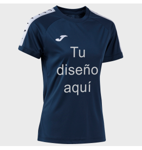 Camiseta bicolor de mujer Joma HEROIC personalizada