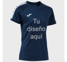 Camiseta bicolor de mujer Joma HEROIC personalizada