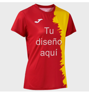 Camiseta de fútbol de mujer Joma PICASHO CITY personalizada