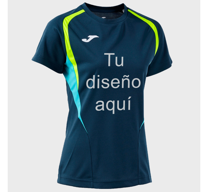 Camiseta de fútbol poliéster reciclado de mujer Joma CHAMPIONSHIP 20º personalizada