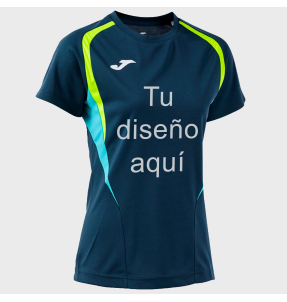 Camiseta de fútbol poliéster reciclado de mujer Joma CHAMPIONSHIP 20º personalizada