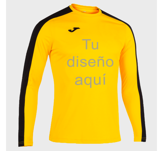 Camiseta infantil de manga larga Joma ACADEMY III personalizada