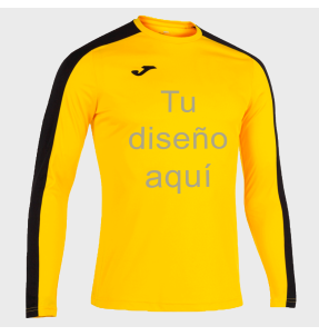Camiseta infantil de manga larga Joma ACADEMY III personalizada