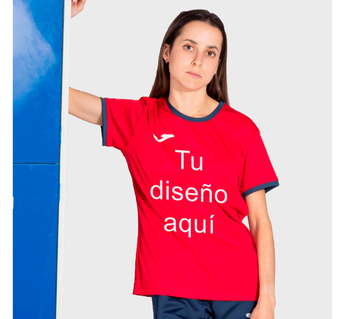 Camiseta de mujer Joma COMBI PREMIUM personalizada