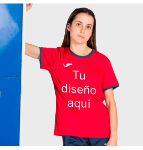 Camiseta de mujer Joma COMBI PREMIUM personalizada