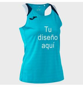 Camiseta tirantes de mujer Joma TERRA personalizada