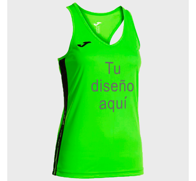 Camiseta de mujer multideporte tirantes Joma OLIMPIADA personalizada