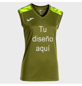 Camiseta voley sin mangas de mujer Joma CHAMPIONSHIP VIII personalizada