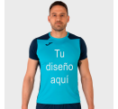 Camiseta bicolor de running Joma RECORD II personalizada