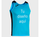 Camiseta infantil running de tirantes Joma RECORD II personalizada