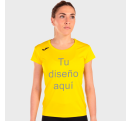 Camiseta de mujer running Joma RECORD II personalizada