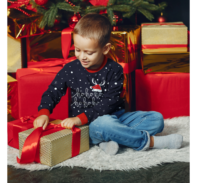 Jersey infantil navideño Ho Ho Ho