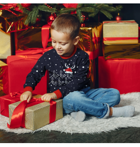 Jersey infantil navideño Ho Ho Ho