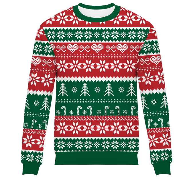 Jersey navideño Bastones de Caramelo