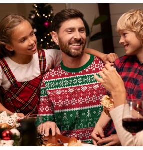Jersey navideño Bastones de Caramelo