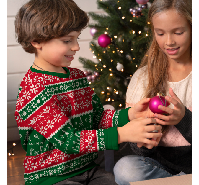 Jersey infantil navideño Bastones de Caramelo