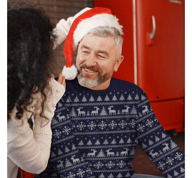 Jersey navideño tallas grandes Renos