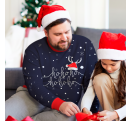 Jersey navideño tallas grandes Ho Ho Ho