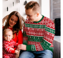 Jersey navideño tallas grandes Bastones de Caramelo