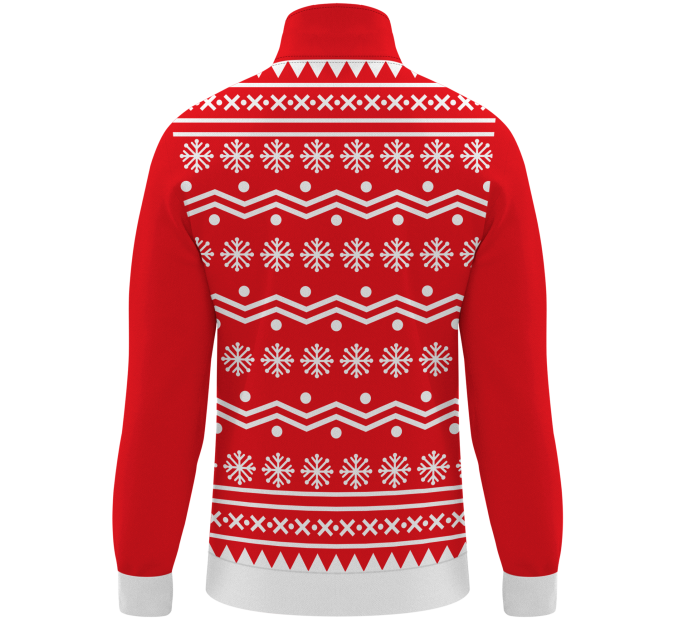 Jersey navideño con cremallera Feliz Navidad