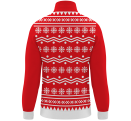 Jersey navideño con cremallera tallas grandes Feliz Navidad