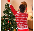 Jersey navideño Feliz Navidad personalizado