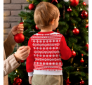 Jersey infantil navideño Feliz Navidad personalizado