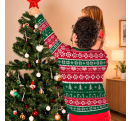 Jersey navideño Bastones de Caramelo personalizado