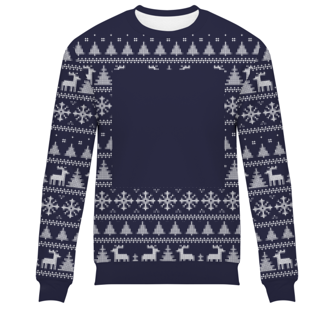Jersey navideño Renos personalizado