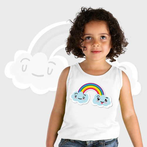 Camiseta niña tirantes personalizada