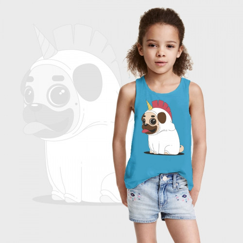 Camiseta niña tirantes personalizada