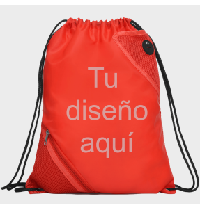Mochila de cordones Cuenca con ojales metálicos personalizada