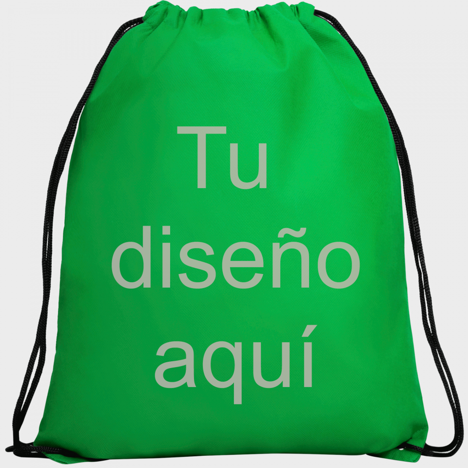 Mochila de cordones Calao non-woven personalizada
