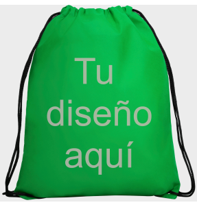 Mochila de cordones Calao non-woven personalizada