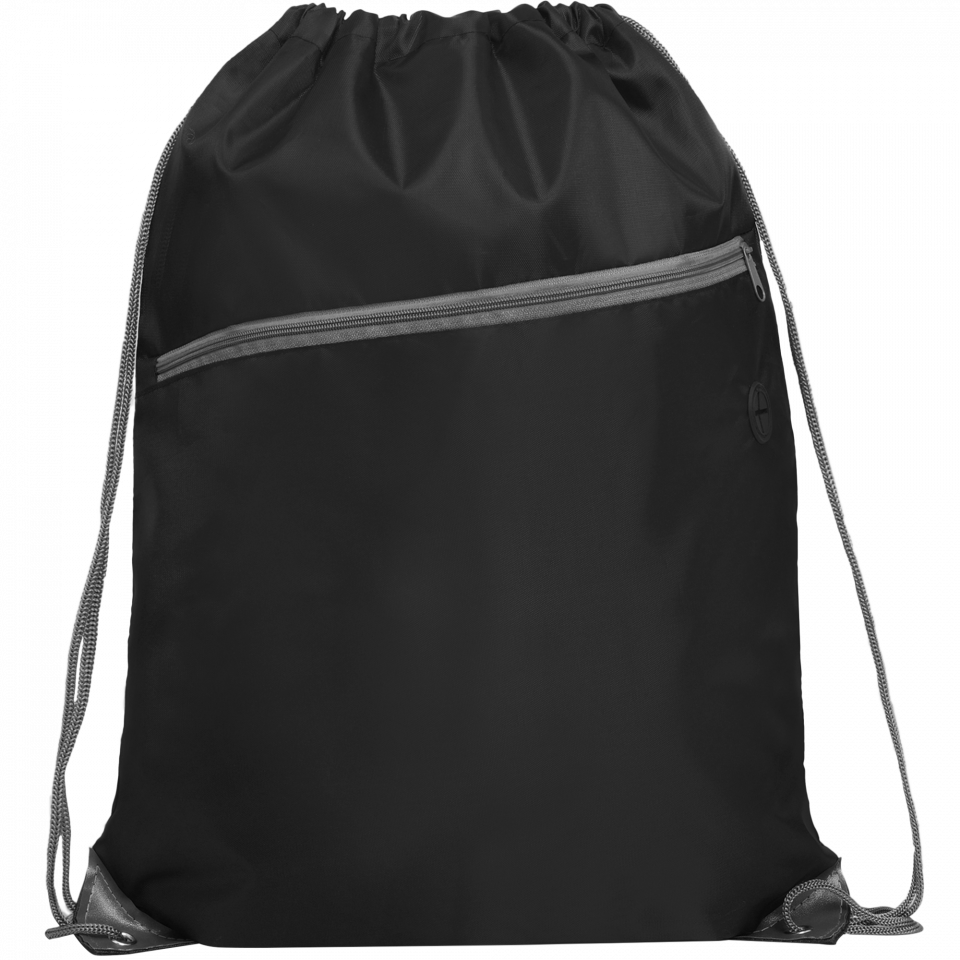 Mochila de cordones Ninfa con esquinas reforzadas en poliéster personalizada