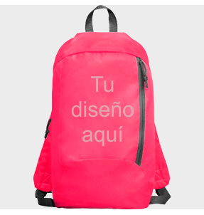 Mochila Sison ligera y compacta en resistente poliéster personalizada