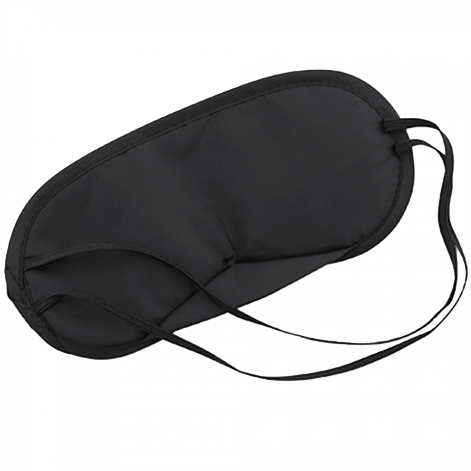 Máscara de viaje Branta realizada en suave microfibra