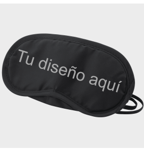 Máscara de viaje Branta realizada en suave microfibra