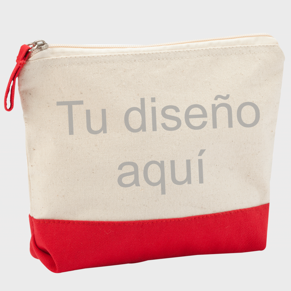 Neceser multiusos de algodón personalizado