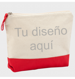 Neceser multiusos de algodón personalizado