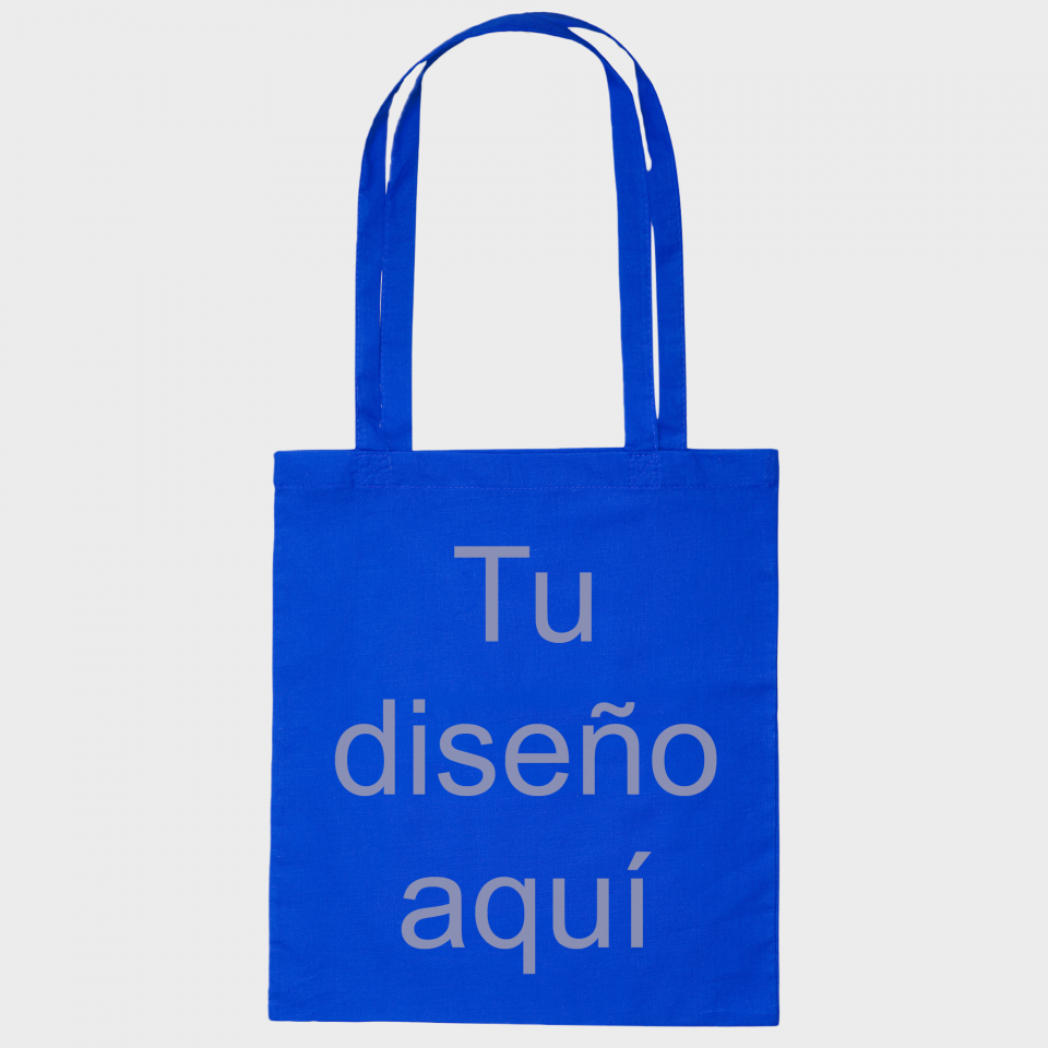 Bolsa de colores de algodón 105gr personalizada