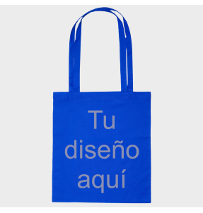 Bolsa de colores de algodón 105gr personalizada