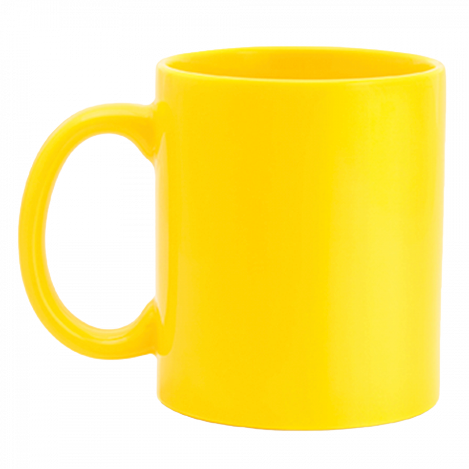 Taza de cerámica Papaya en color personalizada